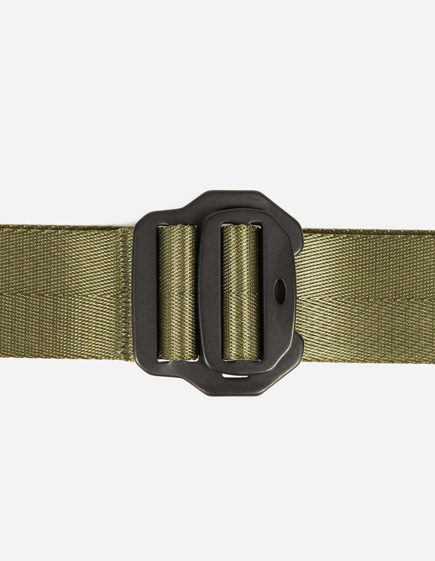 Maharishi Riemen | 9195 Maharishi Tilt Head Loop Belt · Nylon Webbing Olive