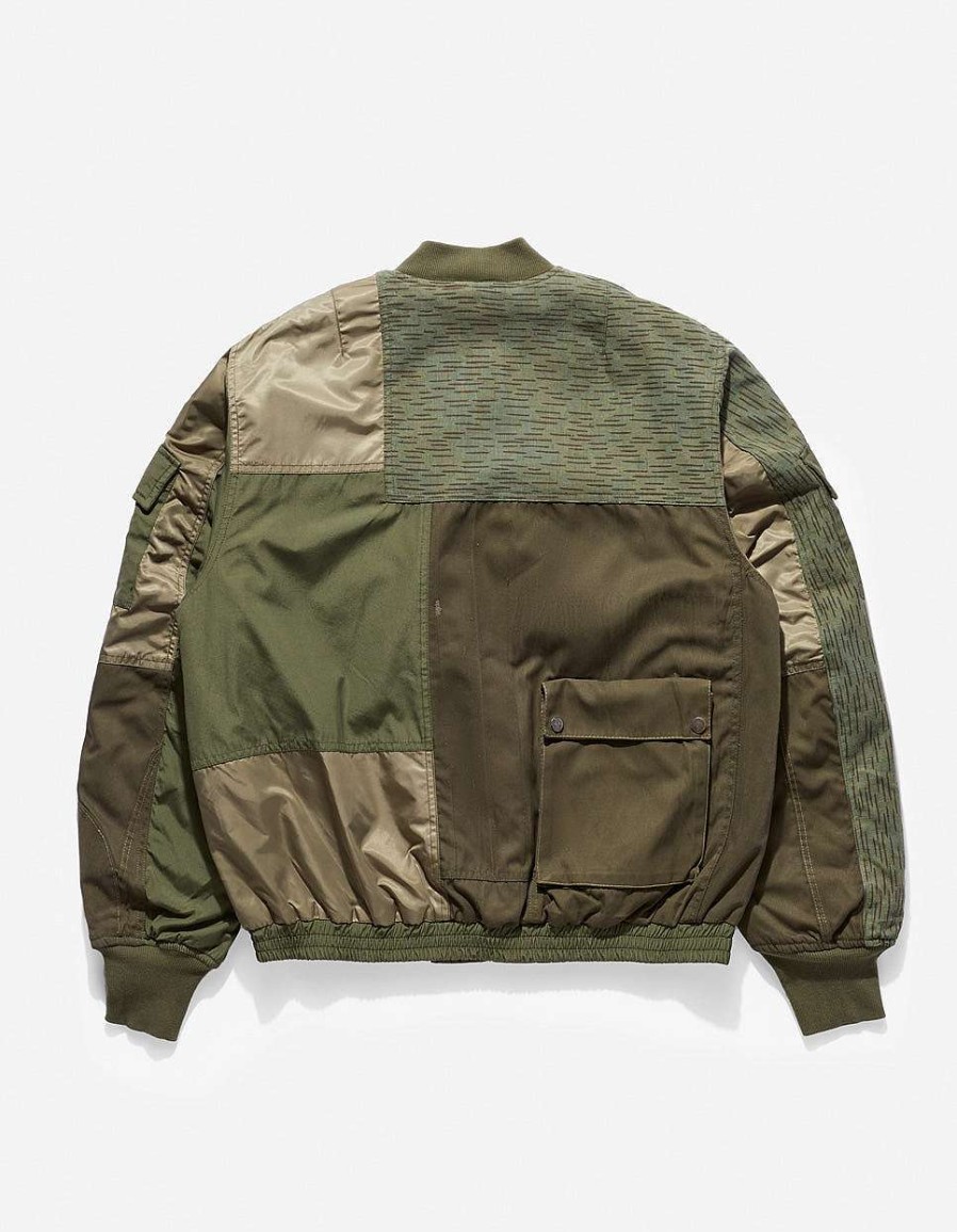 Maharishi Jassen | 4274 Upcycled Wep Ma1 Flight Jacket Olive