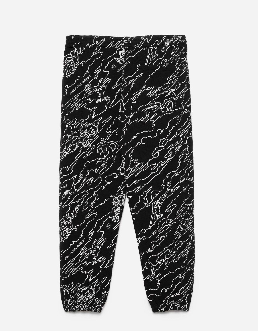 Maharishi Joggingbroek | 5129 Maha Basquiat Camo Sweatpants Black