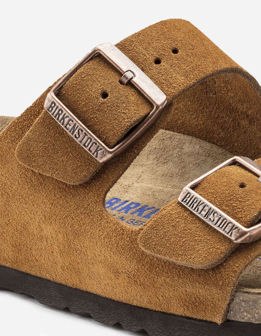 Maharishi Schoenen | Birkenstock Arizona Sfb Suede Mink