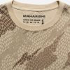 Maharishi T-Shirts Met Korte Mouwen | 5069 Organic Camo T-Shirt Desert