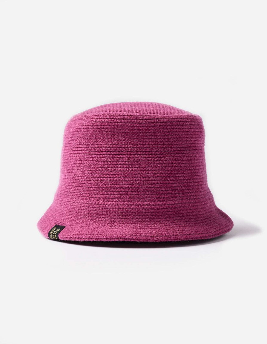 Maharishi Gebreide Kleding | 9266 Miltype Wool Bucket Hat Murasaki Purple