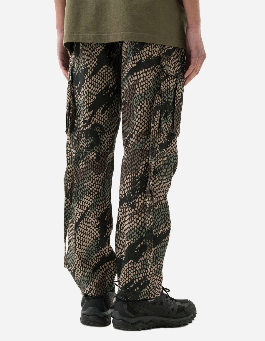 Maharishi Cargobroek | 5066 Camo Hemp Cargo Track Pants Woodland