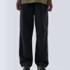 Maharishi Trainingsbroek | 5006 Hemp Asym Loose Track Pants Black