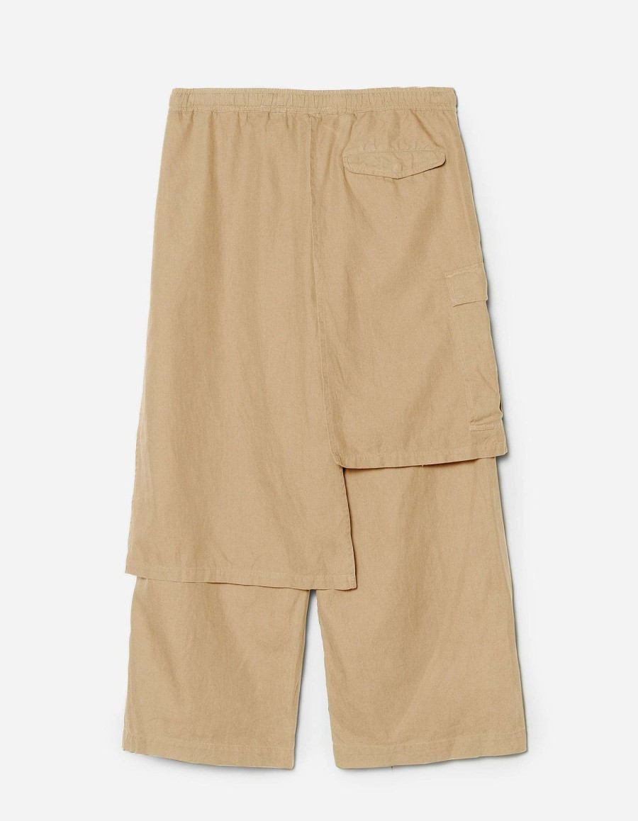 Maharishi Cargobroek | 4588 Asym Cargo Hakama Pants Sand