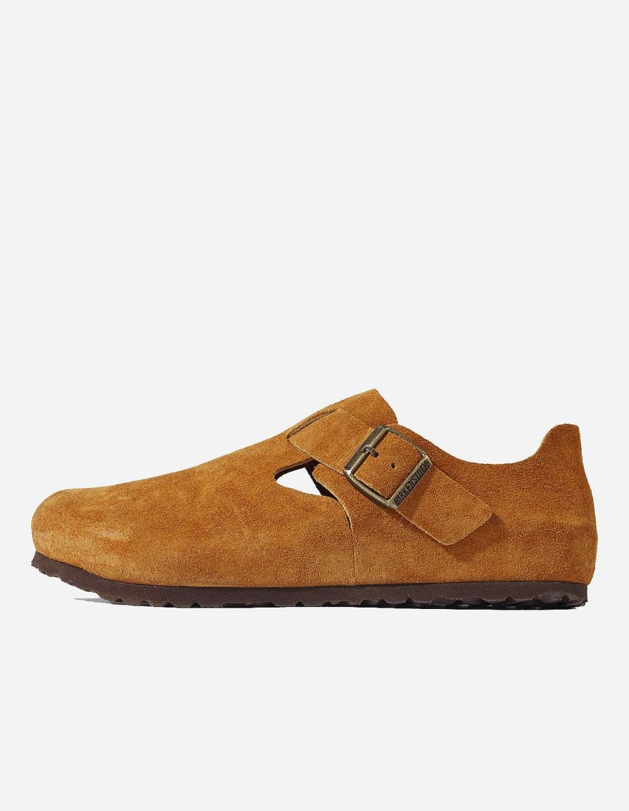 Maharishi Schoenen | Birkenstock London Sfb Suede Leather Mink