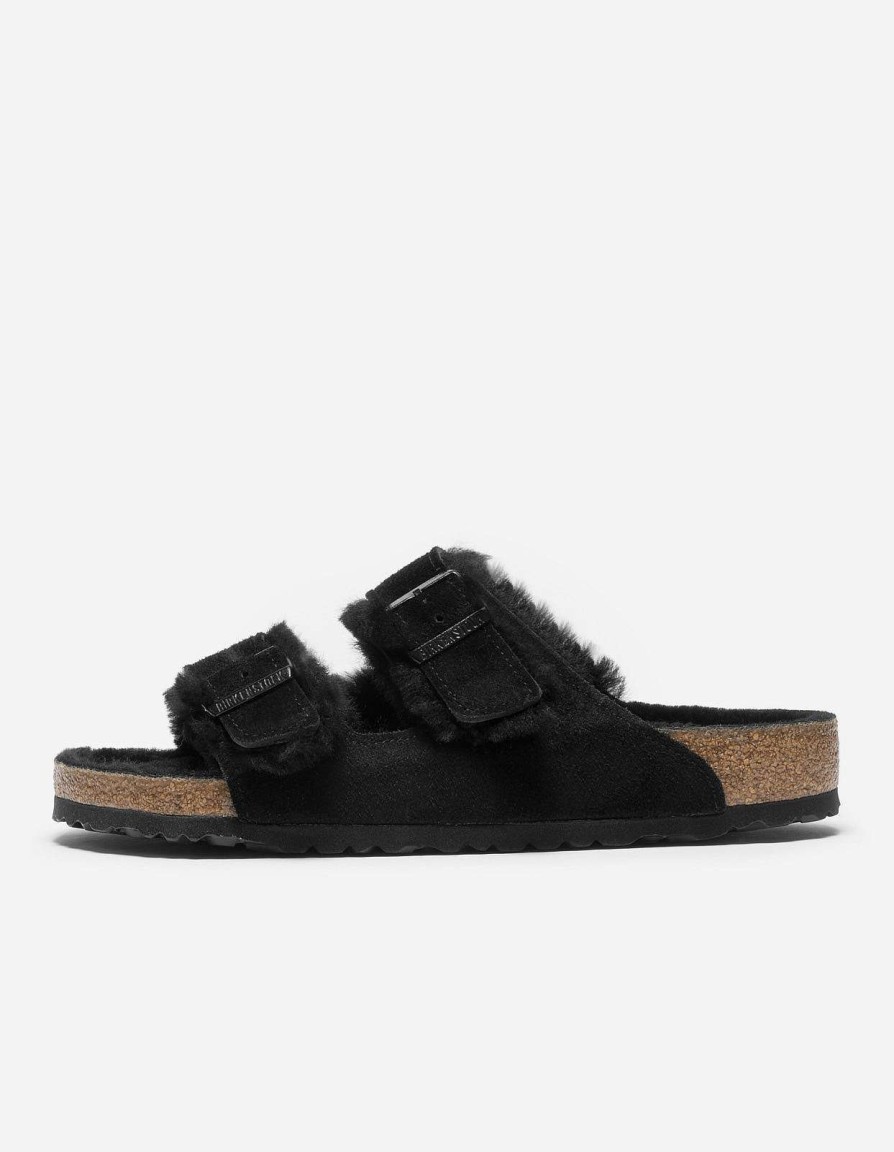 Maharishi Schoenen | Birkenstock Arizona Vl Shearling Black