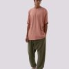 Maharishi Joggingbroek | 5003 Kesagiri Hemp Low Sweatpants Olive Og-107F