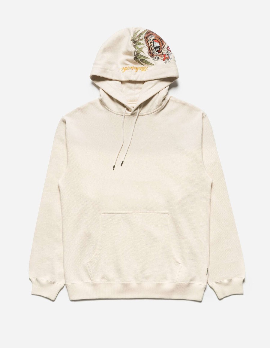 Maharishi Sweaters Met Capuchon | 5097 Maha Tiger Hooded Sweat Ecru