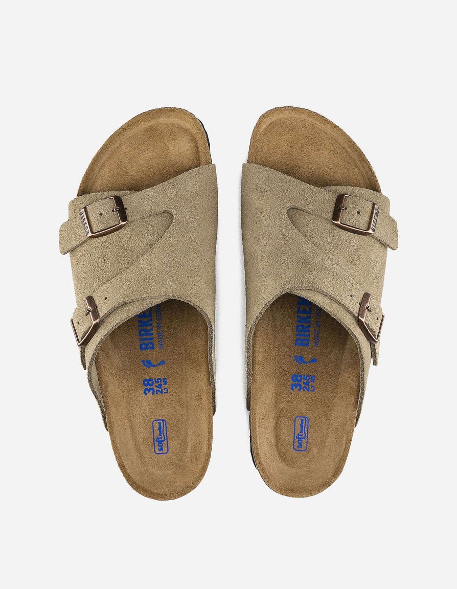 Maharishi Schoenen | Birkenstock Zurich Bs Suede Leather Taupe