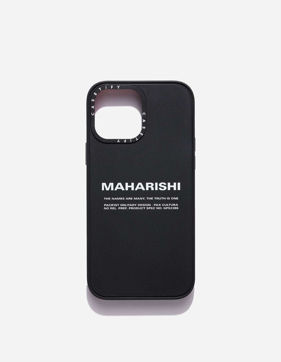 Maharishi Iphone-Hoesjes | Maharishi X Casetify Iphone Case Black