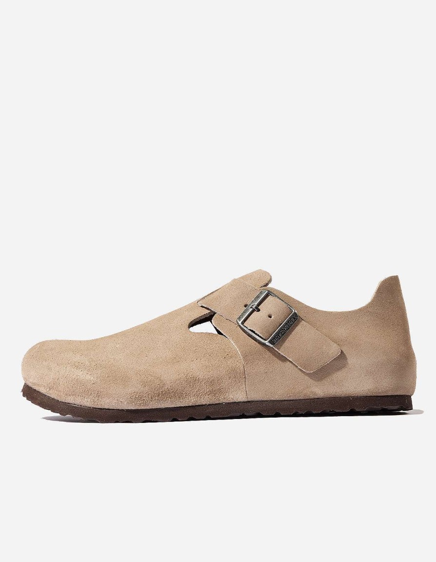 Maharishi Schoenen | Birkenstock London Sfb Suede Leather Taupe