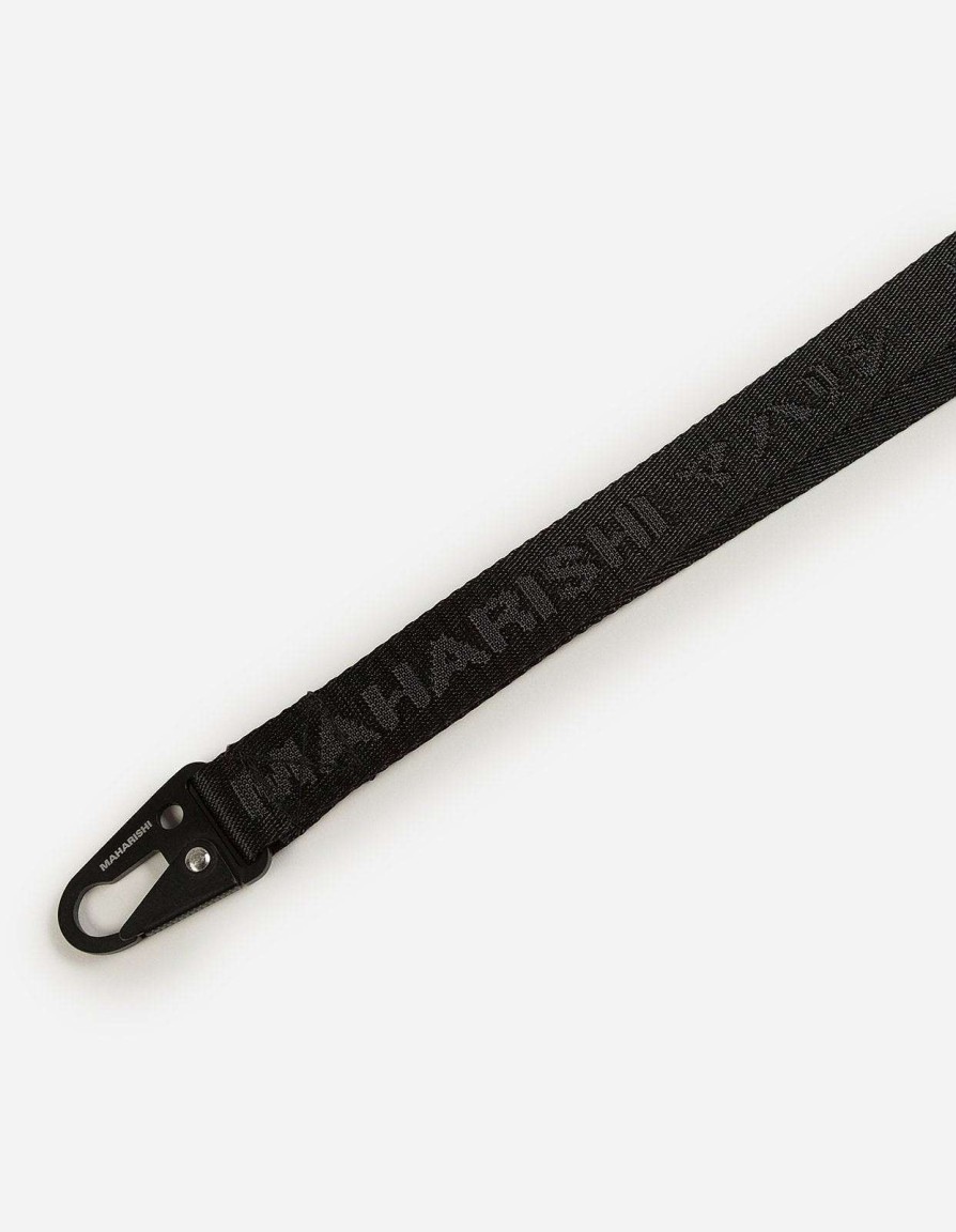 Maharishi Levensstijl | 9083 Rifle Clip Lanyard Black