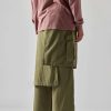 Maharishi Cargobroek | 4588 Asym Cargo Hakama Pants Olive Og-107F