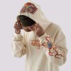 Maharishi Sweaters Met Capuchon | 5016 Abundance Dragon Hooded Sweat Ecru