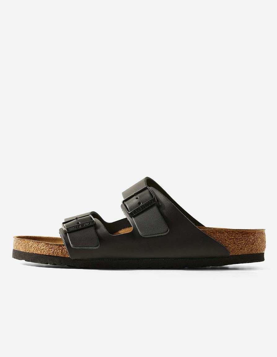 Maharishi Schoenen | Birkenstock Arizona Natural Leather Black