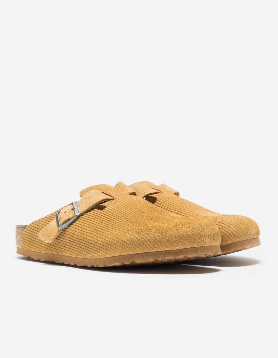 Maharishi Schoenen | Birkenstock Boston Suede Embossed Cork