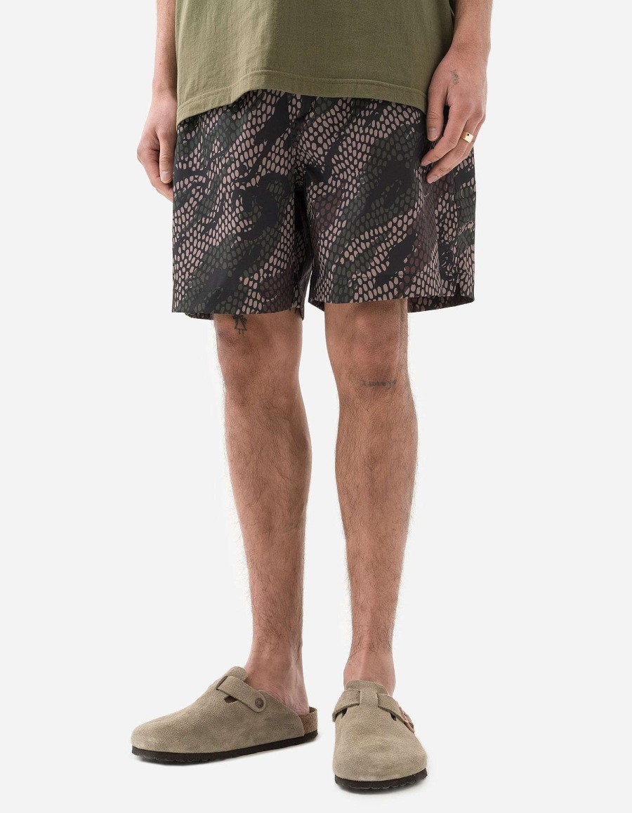 Maharishi Zwembroek | 1271 Camo Swim Shorts Woodland