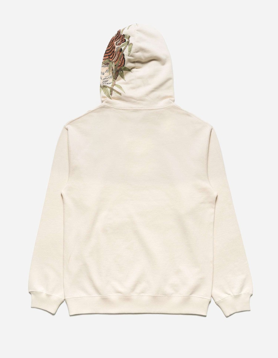 Maharishi Sweaters Met Capuchon | 5097 Maha Tiger Hooded Sweat Ecru