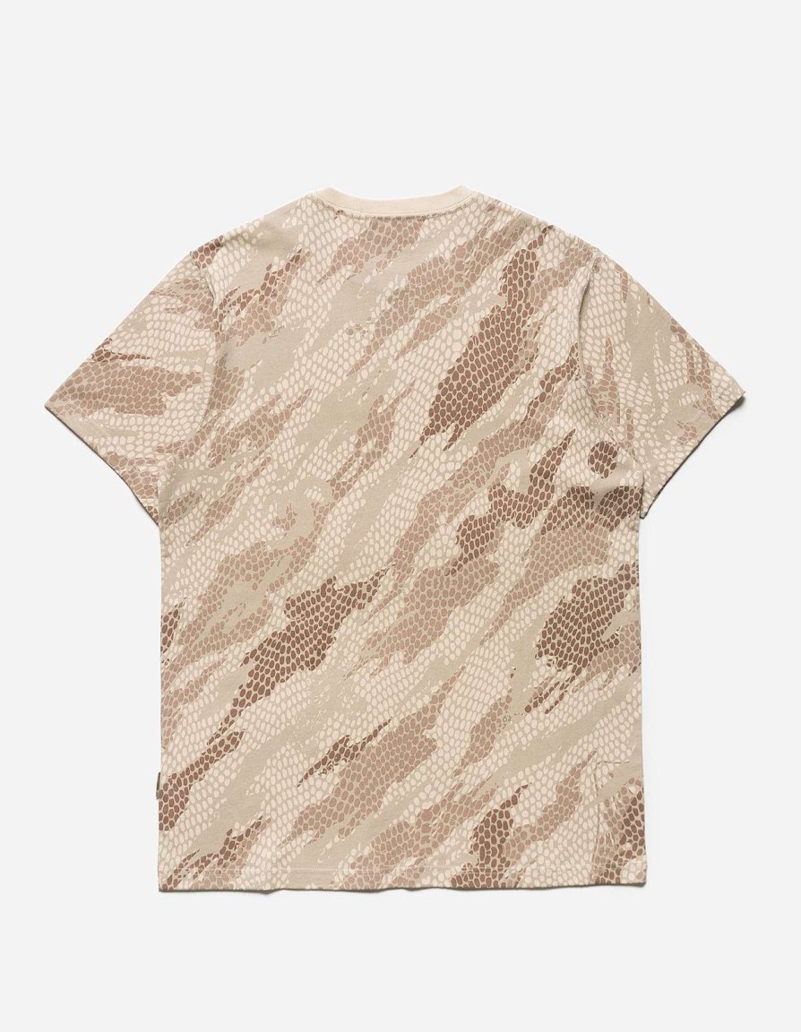 Maharishi T-Shirts Met Korte Mouwen | 5069 Organic Camo T-Shirt Desert