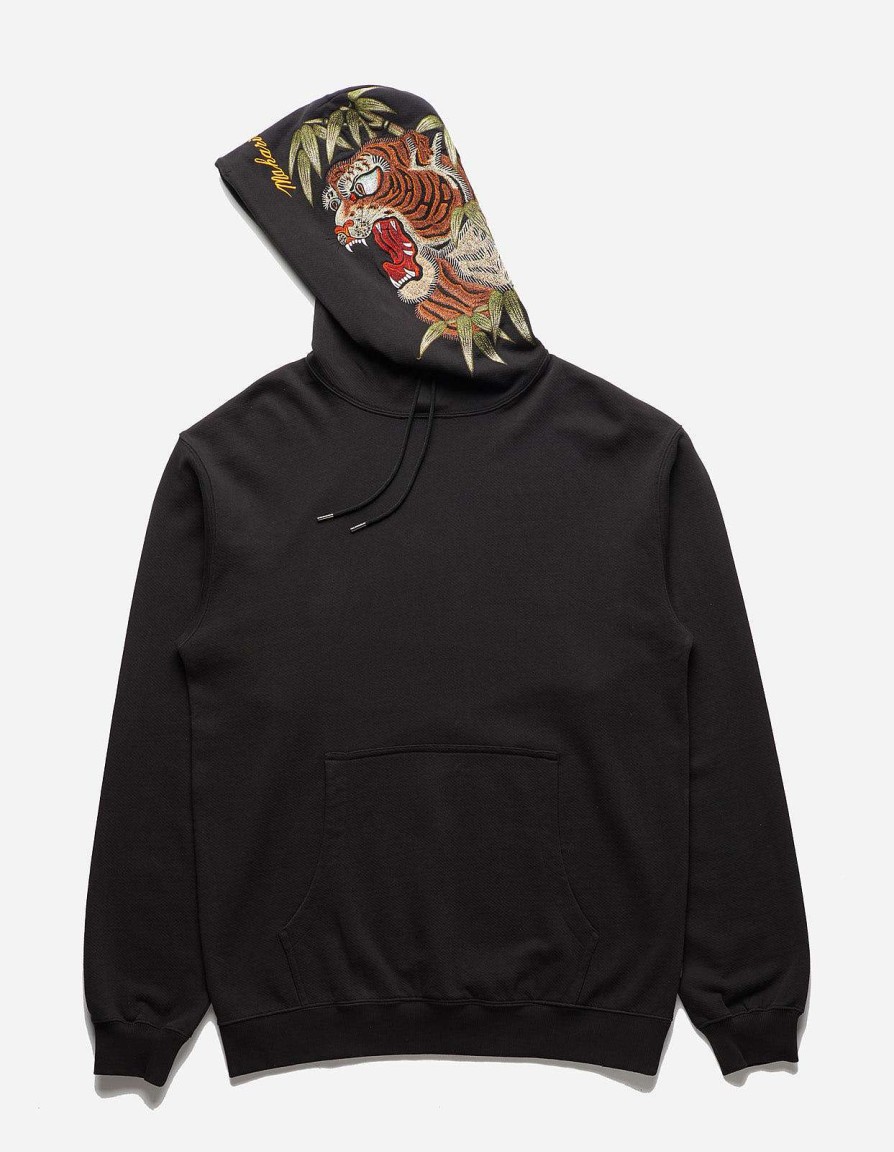 Maharishi Sweaters Met Capuchon | 5097 Maha Tiger Hooded Sweat Black