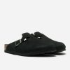 Maharishi Schoenen | Birkenstock Boston Suede Embossed Black