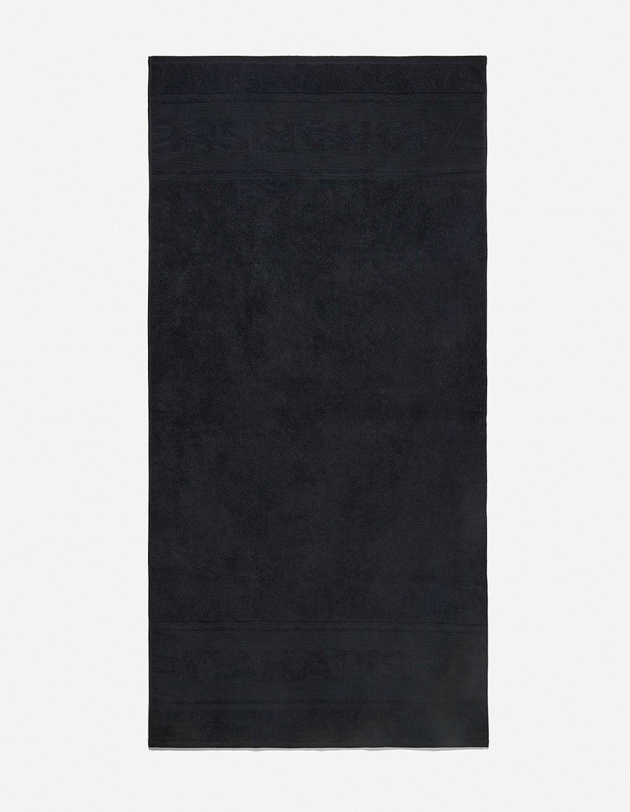 Maharishi Zwembroek | 9870 Towel 90 X 180Cm · Organic Cotton 700 Black