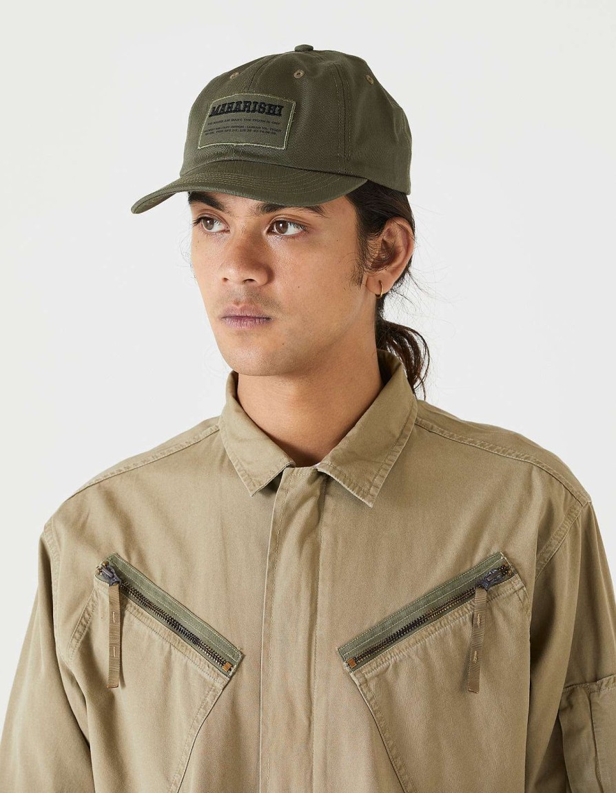 Maharishi Hoeden En Sjaals | 9478 Miltype 6-Panel Cap Olive