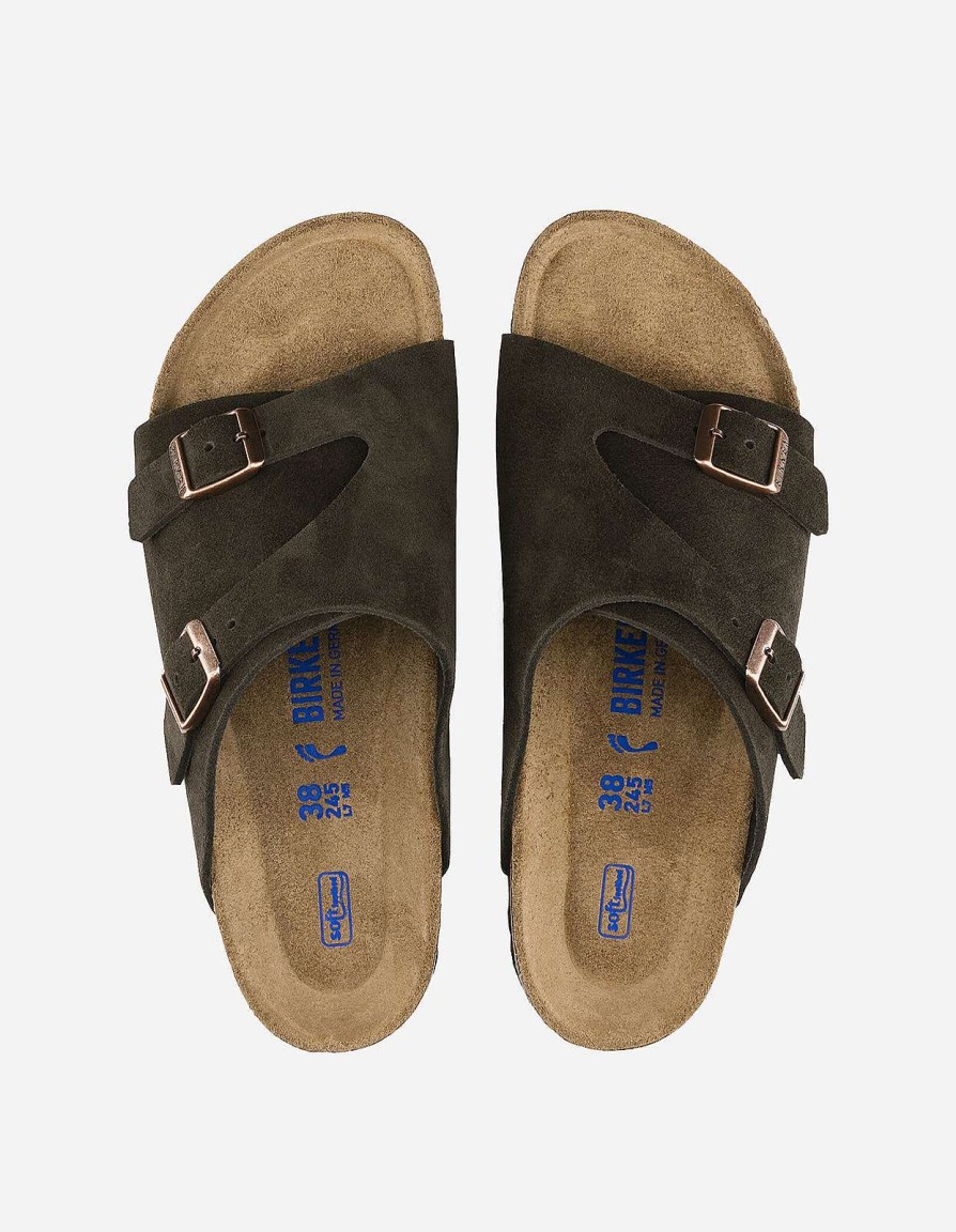 Maharishi Schoenen | Birkenstock Zurich Bs Suede Leather Mocha