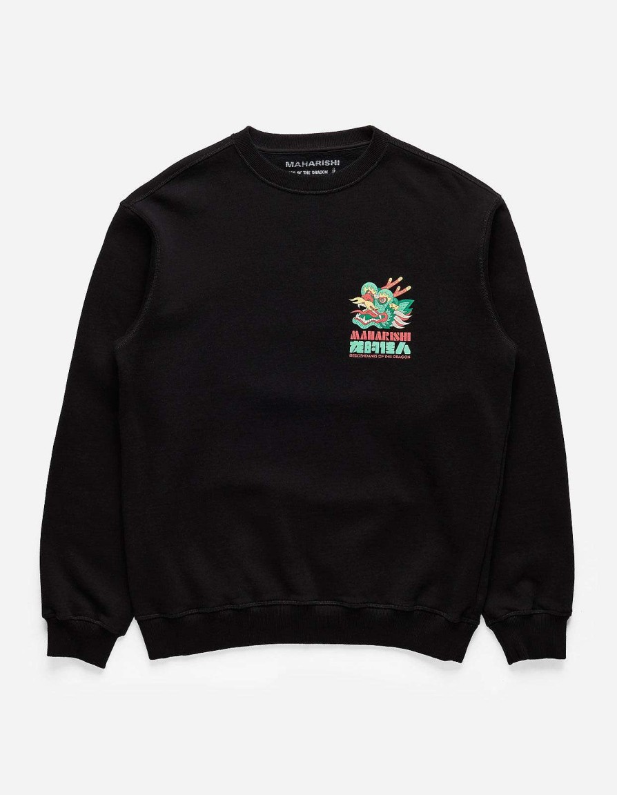 Maharishi Crew Zweet | 1252 Year Of The Dragon Crew Sweat · Guest Artist: Allister Lee Black