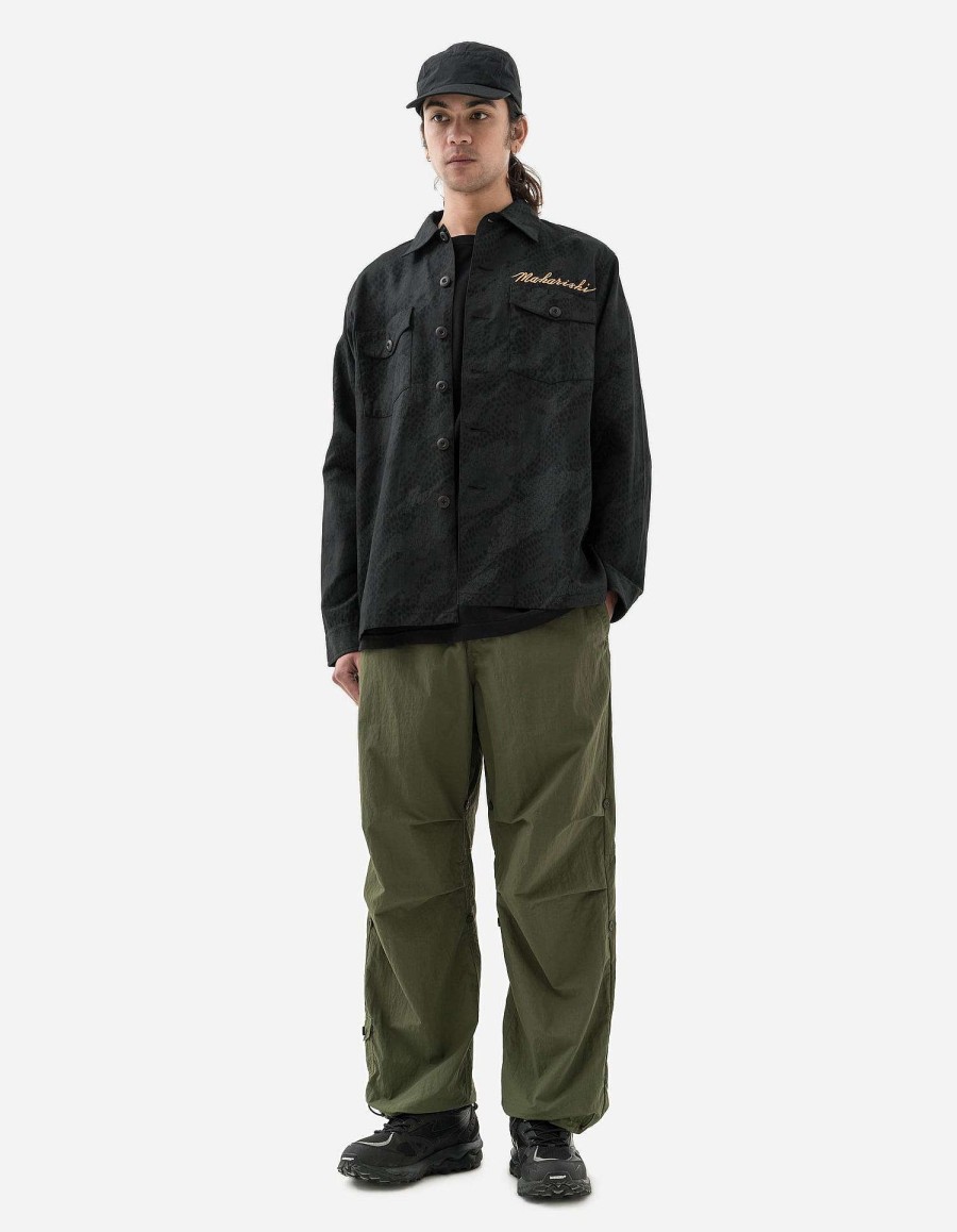 Maharishi Overhemden | 5062 Original Dragon Camo Overshirt Subdued Night