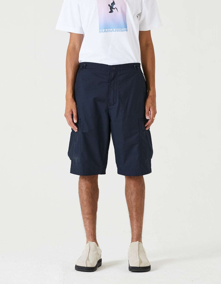 Maharishi Originele Snoshorts | 4036 Original Cargo Snoshorts Loose Fit Navy