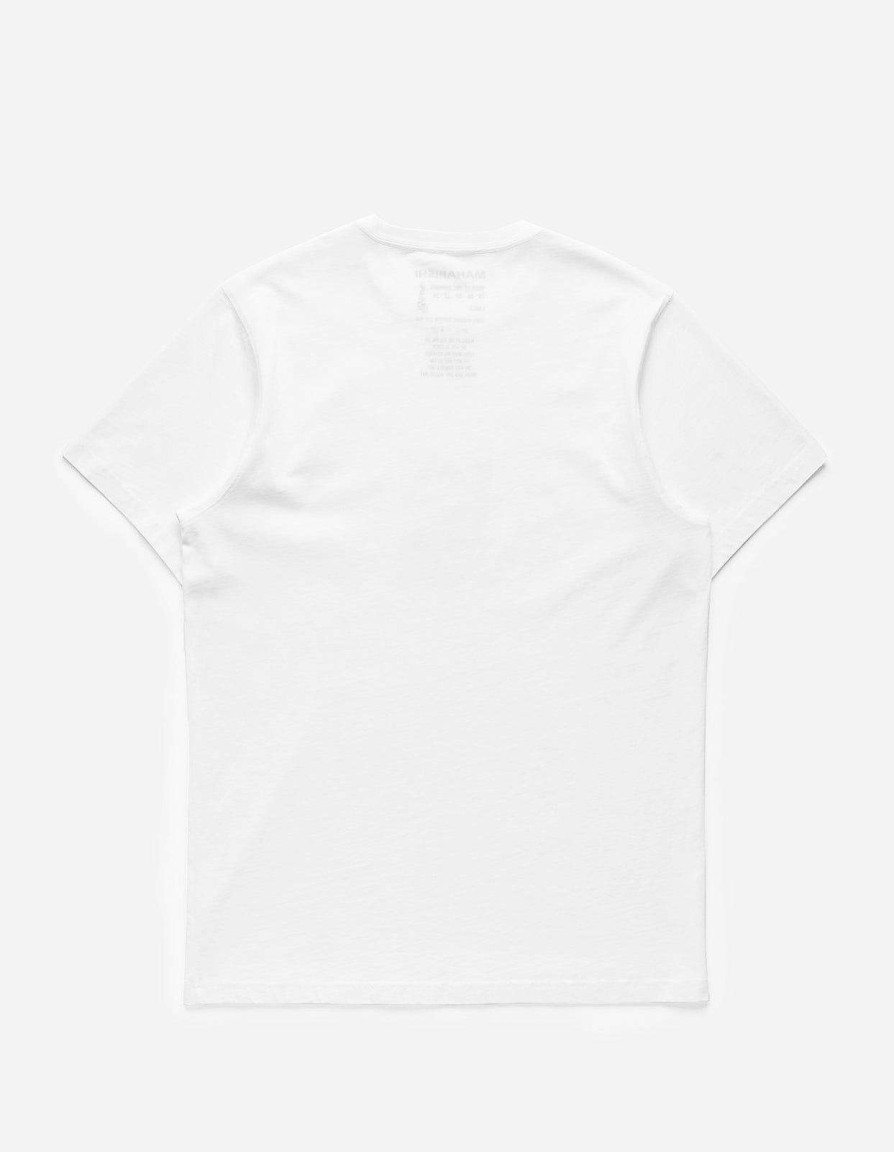 Maharishi T-Shirts Met Korte Mouwen | 1293 Dragon Anniversary T-Shirt White